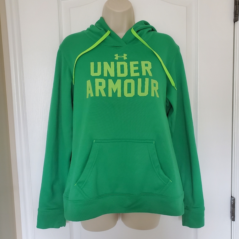 Under Armour Women's Medium Green Battle Semi Fit